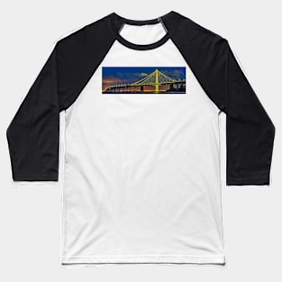 Oakland Bay Bridge Baseball T-Shirt